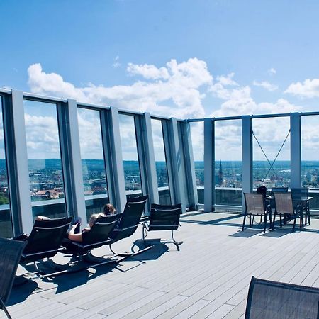 Hanza Tower -M&M Luxury Apartment Szczecin Dış mekan fotoğraf