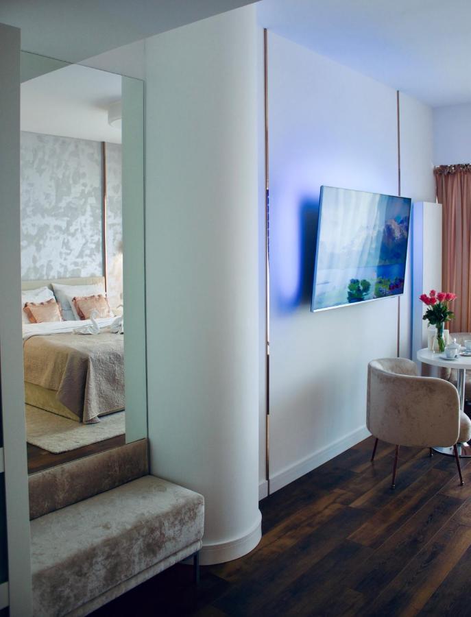Hanza Tower -M&M Luxury Apartment Szczecin Dış mekan fotoğraf