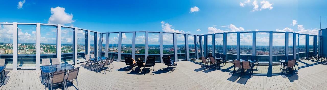 Hanza Tower -M&M Luxury Apartment Szczecin Dış mekan fotoğraf