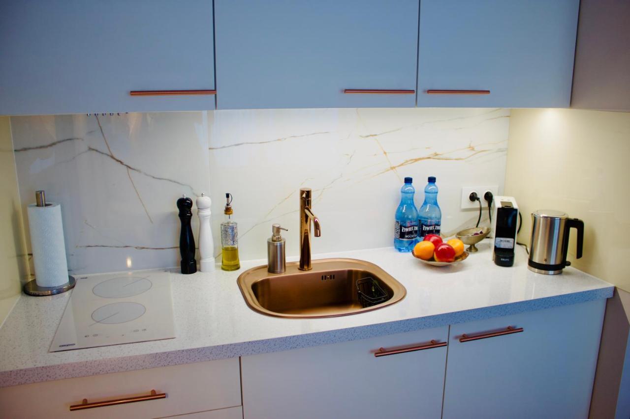 Hanza Tower -M&M Luxury Apartment Szczecin Dış mekan fotoğraf